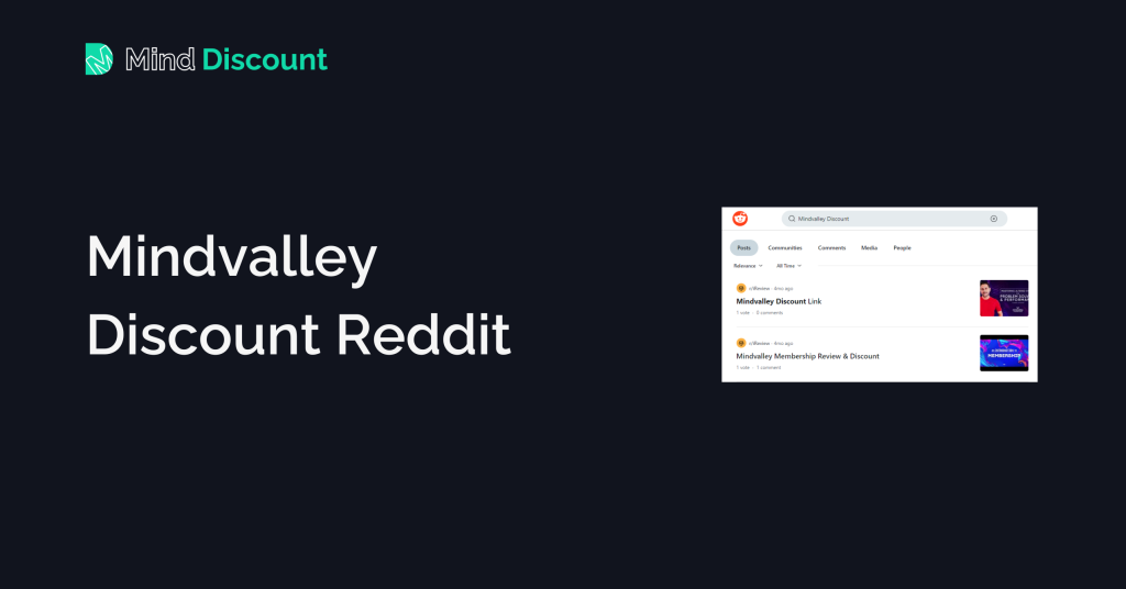 Mindvalley Discount Reddit