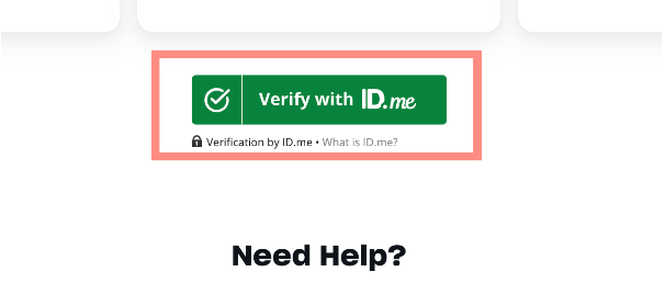 Selct Verify with ID.me